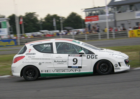 David Falch var bedst placerede Number 1 Racing kører i kvalifikationen.